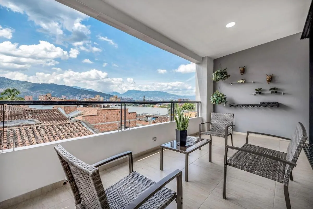 Luxury Penthouse Con Aire Acondicionado Apartment Envigado