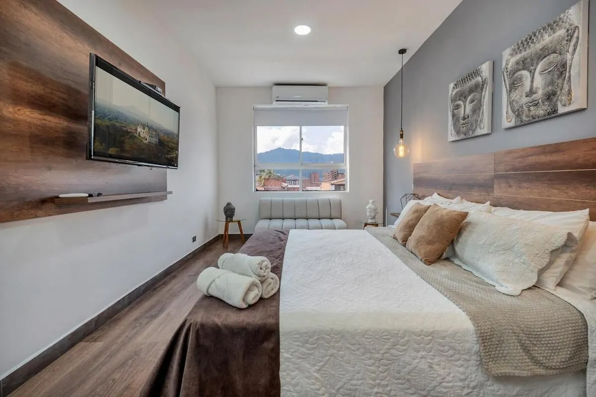 Luxury Penthouse Con Aire Acondicionado Apartment Envigado