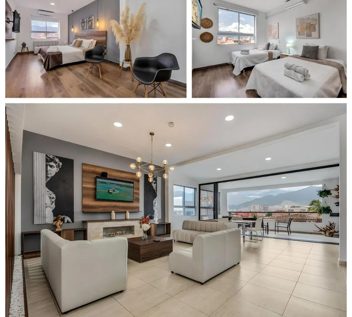 Luxury Penthouse Con Aire Acondicionado Apartment Envigado